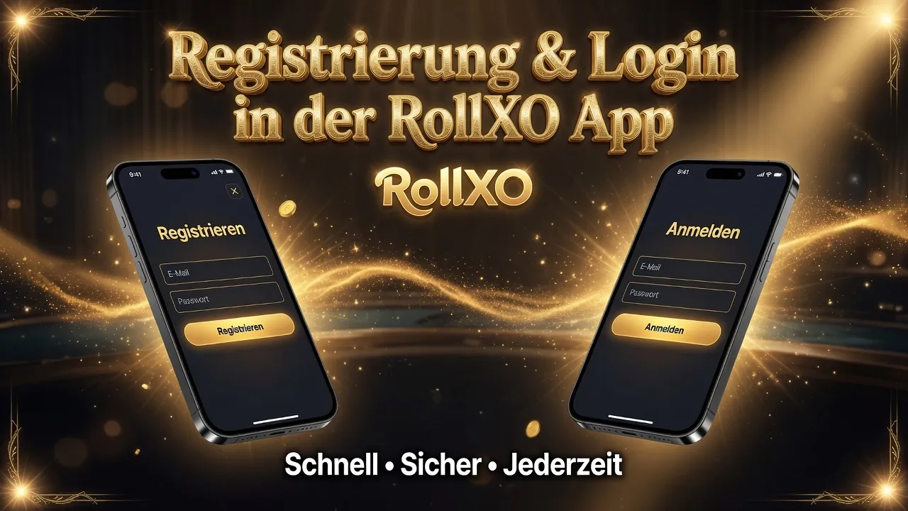sign up and login Rollxo App